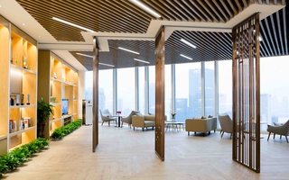 平安金融中心出租-1057.33m²-精装修-茶歇区