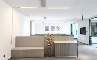 平安金融中心出租-219.3m²-精装修-员工工区
