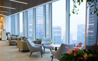 平安金融中心出租-1057.33m²-精装修-茶歇区